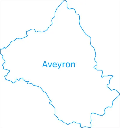 De quelle région le département de l'Aveyron faisait-il partie ?
