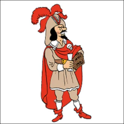 Dans l'album de Tintin intitulé ''Le Secret de la Licorne'', quel est le nom du pirate qui se fait tuer par l'aïeul du capitaine Haddock, le chevalier de Hadoque ?