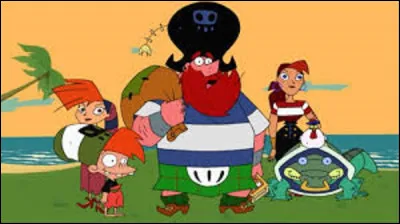 Dans la série animée ''Famille Pirate'', diffusée pour la première fois sur France 3 en 1999, quels sont les noms des deux enfants du pirate MacBernik ?