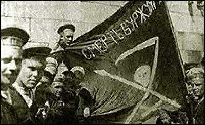 La révolte des marins de Kronstadt, contre le pouvoir bolchevique se déroule en Russie soviétique, en 1917 :