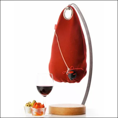 Dans le langage familier, qu'est-ce qu'une poche à vin ?