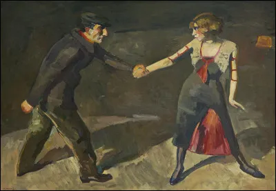 Qui a popularisé la valse chaloupée dans le cadre d'un spectacle de danse humoristique au Moulin Rouge en 1908 ?