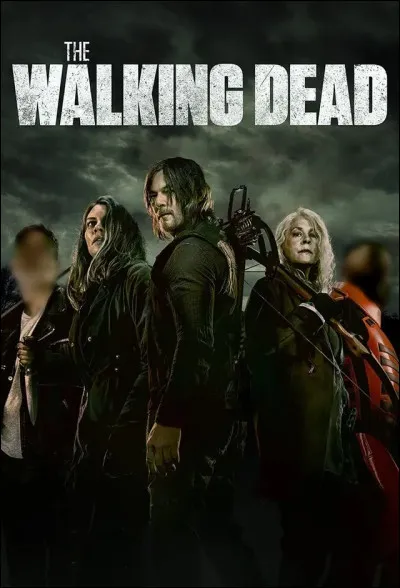 Qui sont les deux personnages dont le visage est flouté sur l'image ?