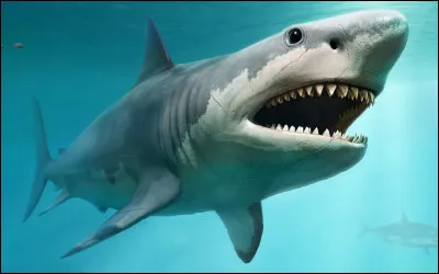 Quel est ce poisson cartilagineux fuselé avec une mâchoire aux dents pointus innombrables ?