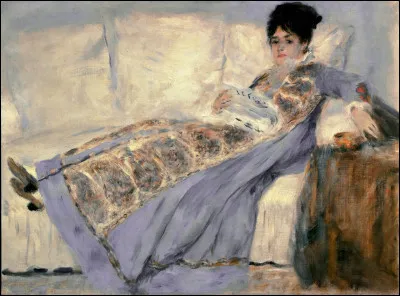 Quel peintre a repr&eacute;sent&eacute; Camille Monet lisant le journal ?
