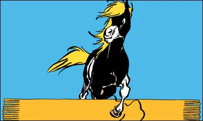''Petit Tonnerre'', petit cheval de race mustang est la monture et l'ami inséparable de quel héros de BD ?