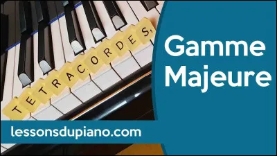 MI est la troisième note dans la gamme de Do majeur.