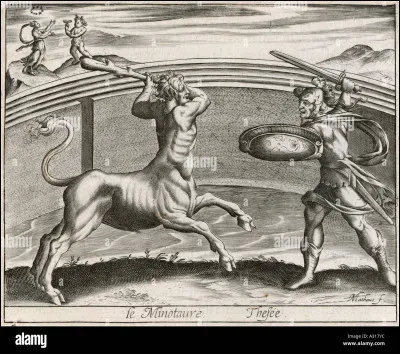 Dans la mythologie grecque, quel animal est MI-homme, MI-taureau ?