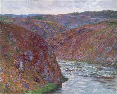 Quel artiste a peint, en 1889, cette "vallée de la Creuse" ?