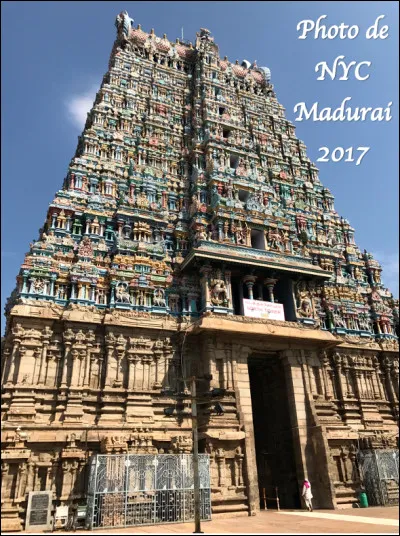 Quel est ce temple hindou de Madurai dans le Tamil Nadu en Inde , consacré à un avatar de la femme de Shiva ?