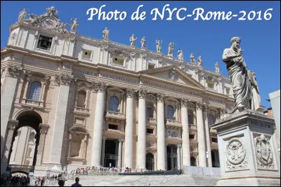 Quelle est cette basilique située à Rome, l'édifice le plus important du catholicisme ?