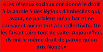 À qui doit-on la citation retranscrite sur l'image ?