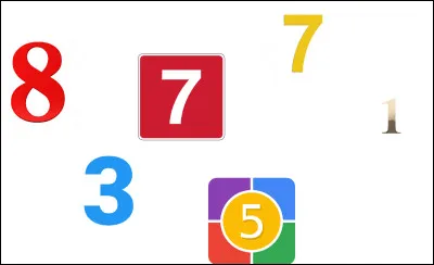 Si on écrit les chiffres de l'image sur une calculatrice, quel mot pouvons-nous lire en retournant la calculatrice ?