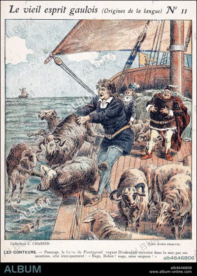 D'où est tirée l'expression ''mouton de Panurge'' ?