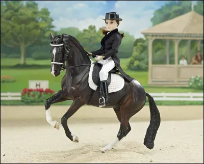 Dressage : Comment s'appelle le cheval dont la cavalière a eu le plus de points (grâce au cheval) ?