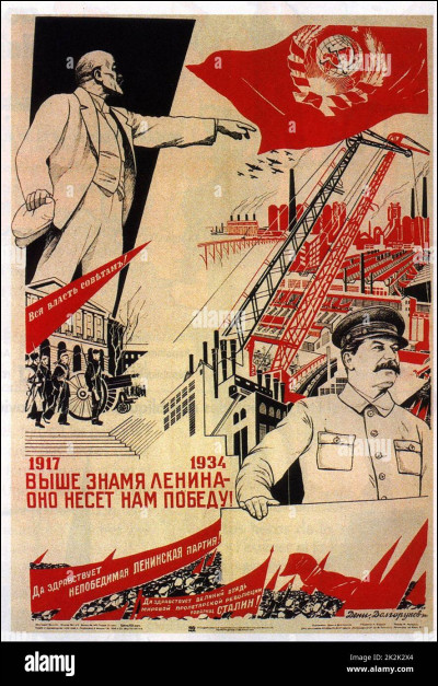 Quel parti Lénine impose-t-il en URSS lors de la guerre civile de 1917 à 1921 ?