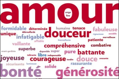 Si tu devais te définir en un seul mot, ce serait :