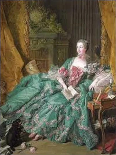 De ces trois rococos, lequel a réalisé cette toile intitulée ''Madame de Pompadour'', en 1756 ?