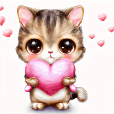 Lequel de ces dessins n'est pas kawaii ?