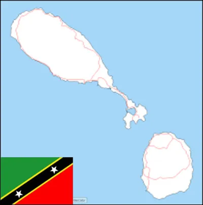 La capitale de Saint-Kitts-et-Nevis est Basseterre. 
Sur quelle île du pays se trouve-t-elle ?