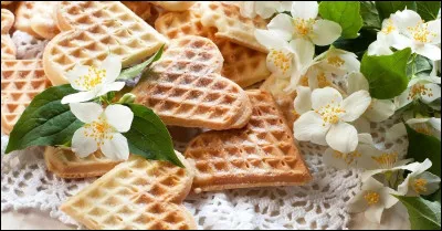 Quelle est la forme de la gaufre de Bruxelles (par extension ''gaufre belge'') ? (Image non contractuelle)