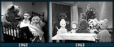 On a bien connu Pimprenelle et Nicolas que Gros Nounours venait visiter tous les soirs pour leur dire "Bonne nuit les petits"... Mais comment se nommaient les enfants au tout début de l'émission, en 1962 ?