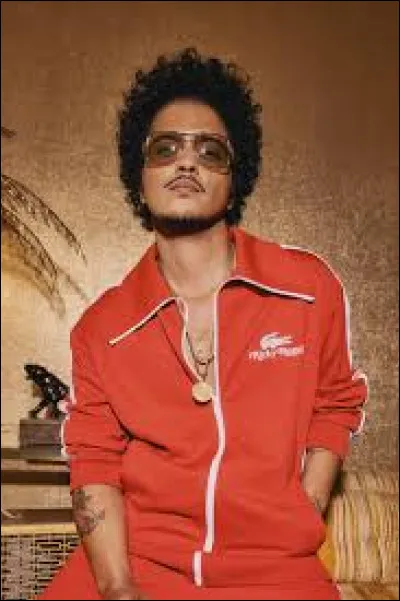 Bruno Mars est un célèbre DJ américain.