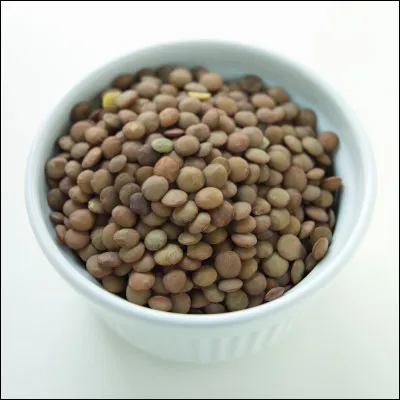 Quel est ce légume sec en L, riche en fibre et en amidon ?