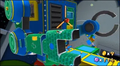 Dans le Coffre à Jouets, sur quel personnage en pixel art devons-nous récupérer les pièces violettes ?