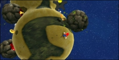 Dans les Planètes ufs, où se trouve Luigi sur la lettre envoyée en avançant dans le jeu ?