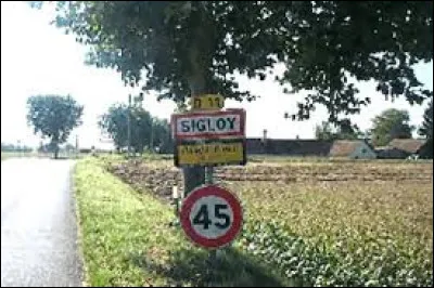 Village Loir&eacute;tain, Sigloy se situe en r&eacute;gion ...