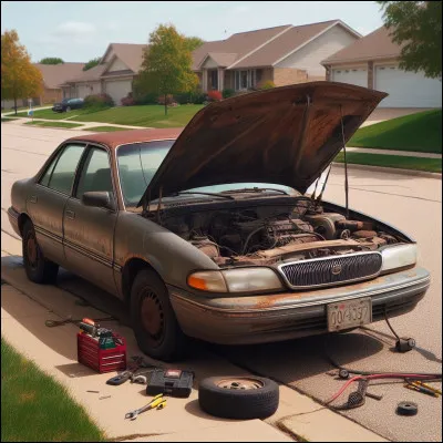 Ton véhicule actuel nécessite des réparations. Quelle option choisis-tu ?