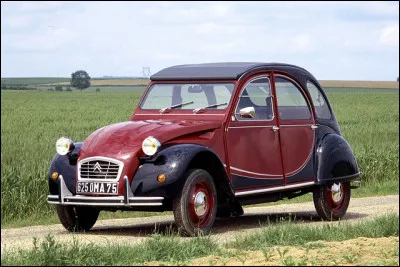 Quel est le nom de cette 2 CV ?