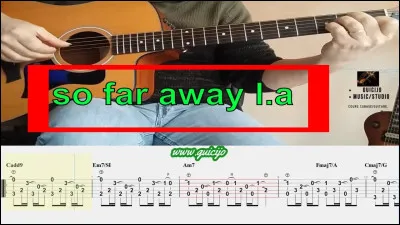 "So far away from L.A." est une chanson interprétée par Maxime Le Forestier.