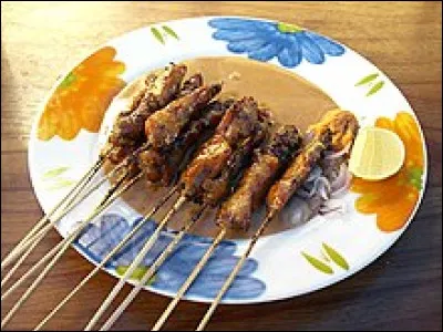 Dans quel pays pouvez-vous déguster le satay ?