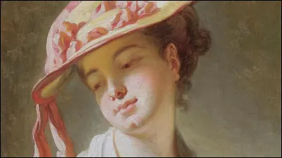Qui a représenté la tête de cette "Jeune Fille au chapeau" ?