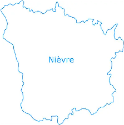 De quelle r&eacute;gion le d&eacute;partement de la Ni&egrave;vre faisait-il partie ?