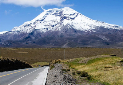Sur quel drapeau peut-on voir le volcan du Chimborazo ?