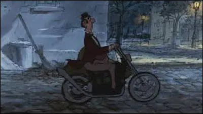 Qui dans le film d'animation "Les Aristochats" conduit une motocyclette ?