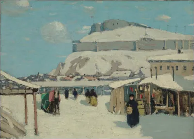 Quel peintre canadien est l'auteur de la toile "La citadelle, Québec" ?