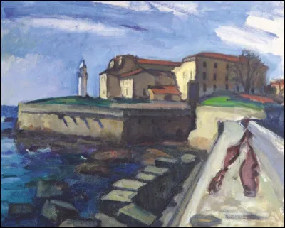 Qui a peint "Citadelle à Ajaccio" ?