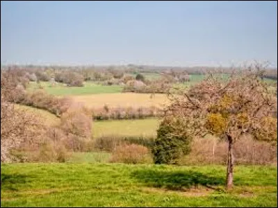 Quelle est cette région naturelle, région de collines, boisée, qui s'étend sur le sud-est du département ?