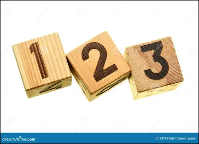 Choisis un chiffre :