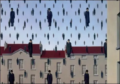 Qui est l'auteur de ce tableau intitulé : ''Golconda'' ?