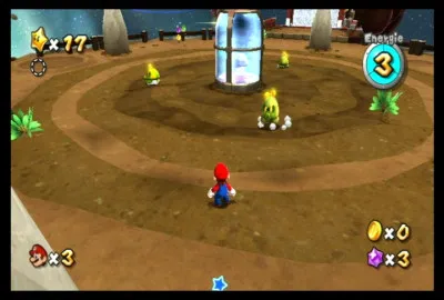 Dans le Mines d'Étoiles, quel ennemi devons-nous ramener à une Robby Dorée pour obtenir l'étoile secrète ?