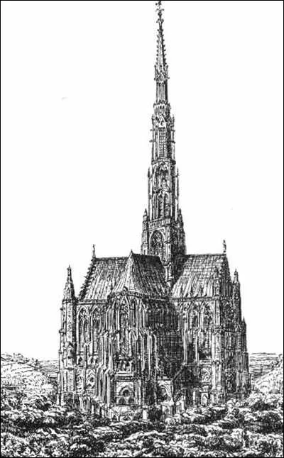 Ce 30 avril, la tour et la flèche de la cathédrale de Beauvais qui atteignaient la hauteur de 153 mètres, s'effondrent ! C'était en ...