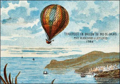La première traversée de la Manche en ballon a eu lieu en :