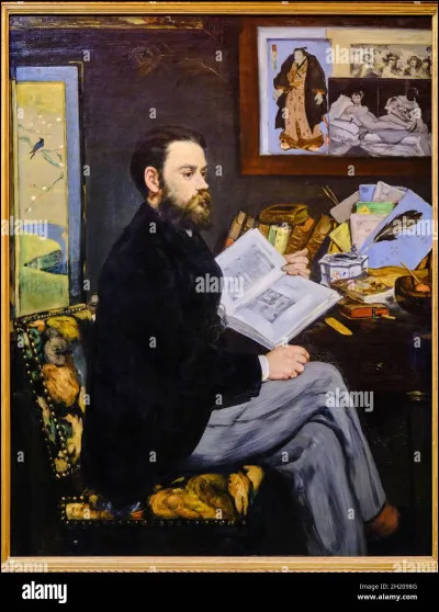 À quel artiste doit-on le portrait d'Émile Zola qui se trouve au Louvre ?