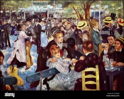 Qui acheta le tableau d'Auguste Renoir intitulé "Le Bal du Moulin de la Galette ?