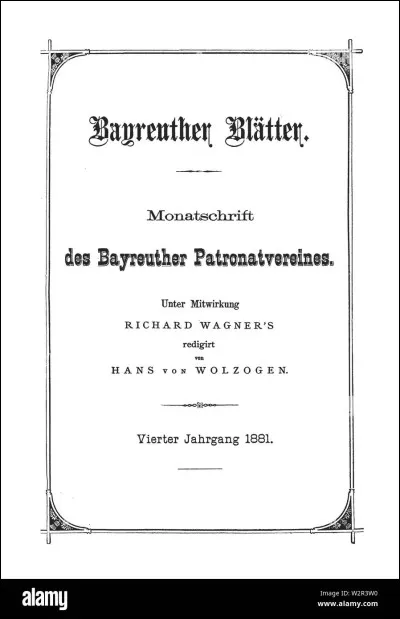 Cet "Essai sur l'inégalité des races humaines" sera largement ignoré en France... mais pas en Allemagne, car introduit quelques décennies plus tard dans les cercles mondains par un dénommé ... [Complétez !]